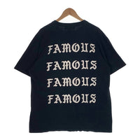 WORLD wide FAMOUS ワールドワイドフェイマス 2pac ビギー プリントTシャツ ブラック Size XXL 福生店