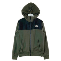 THE NORTH FACE ザノースフェイス リバーシブル スウェットジャケット カーキxブラック sizeM 瑞穂店