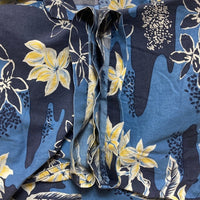 POLO SPORT ポロスポーツ ラルフローレン コットン オープンカラーシャツ アロハ ハイビスカス ブルー Size XL 瑞穂店