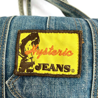 HYSTERIC GLAMOUR ヒステリックグラマー デニムハンドバッグ ライトインディゴ 瑞穂店