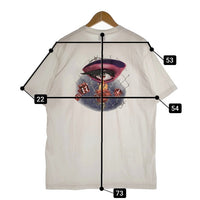 HUF ハフ プリントTシャツ ホワイト Size L 福生店