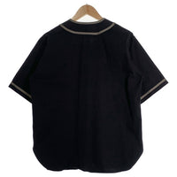 WAIPER.inc ワイパー BASEBALL SHIRT ベースボールシャツ ブラック WP1045 Size L 福生店