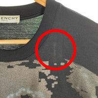 GIVENCHY ジバンシィ Rottwiler ロットワイラー ドッグプリント Tシャツ ブラック オーバーサイズ BM705L3Y1P Size S 福生店