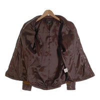 glamb グラム Western Leather JKT ウエスタンレザージャケット 羊革 ブラウン GB0418/JKT05 Size 0 福生店