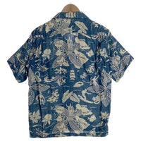 SUN SURF サンサーフ ガーゼコットン アロハシャツ ブルー SS37217 Size M 福生店