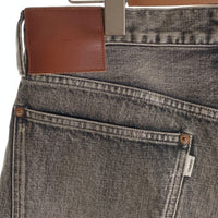 SUGARHILL シュガーヒル FOILED DENIM TROUSERS STRAIGHT CUT 箔押し加工 ストレートデニムパンツ フェードブラック 2411300411 Size 34 福生店