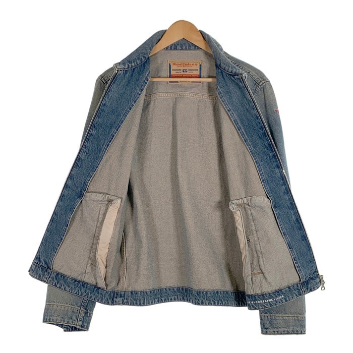 未使用級 DIESEL ディーゼル ジップアップデニムジャケット DIESEL ディーゼル ジップアップデニムジャケット メンズ