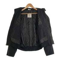 90's U.S.NAVY 米海軍 UTILITY JACKET ユーティリティジャケット ジップアップ ブラック 8415-01-425-0668 94年会計 Size M-XS 福生店