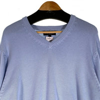 Brooks Brothers ブルックスブラザース PIMA COTTON Vネック コットンニットセーター ライトブルー Size L 福生店