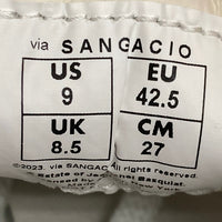 via SANGACIO ヴィアサンガッチョ にゅ~ずSG8 JEAN MICHEL BASQUIAT ジャン ミシェル バスキア スニーカー ホワイト size27cm 瑞穂店
