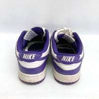 NIKE ナイキ DD1391-104 DUNK LOW ダンクロー スニーカー ホワイトxパープル size27cm 瑞穂店