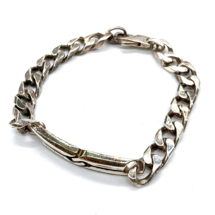 GUCCI グッチ ブレスレット バングル ノット Ag925 シルバー GUCCI グッチ ノットブレスレット 喜平チェーン Ag925 シルバー