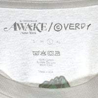 AWAKE NY アウェイク Wasted Youth ウェイステッドユース VERDY ヴェルディ Logo Flowe Can S/S Tee Tシャツ ホワイト sizeL 瑞穂店
