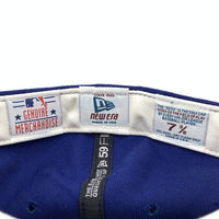 90's New Era ニューエラ MLB ニューヨーク・ヤンキース 59FIFTY ベースボールキャップ ロイヤルブルー ウール USA製 Size 7 3/8 (56.8cm) 福生店