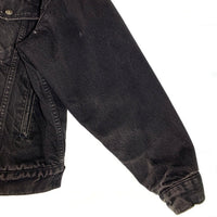 90`s Levi`s リーバイス ブラックデニムボアジャケット トラッカー 70629 4159 USA製 Size L 福生店