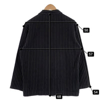 Paul Smith ポールスミス ウォバッシュストライプ コットン セットアップ ジャケット パンツ ブラック Size M 福生店