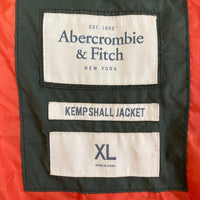 Abercrombie&Fitch アバクロンビー&フィッチ 肩ワッペン 中綿 ジャケット カーキ sizeXL 瑞穂店