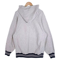 90's Champion チャンピオン リバースウィーブ リブライン プルオーバースウェットパーカー オートミール Size XL 福生店