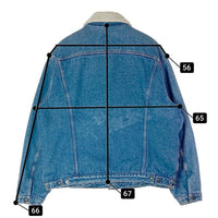 Levi's リーバイス 70608-0214 ユーロリーバイス チュニジア製 デニムボアジャケット Gジャン インディゴ sizeXL 瑞穂店