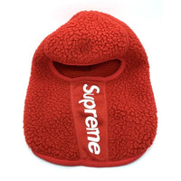 SUPREME シュプリーム 17AW Polartec Deep Pile Balaclava ポーラテック ディープパイル バラクラバ ボアフリース レッド 福生店