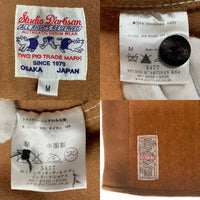 STUDIO D'ARTISAN ステュディオダルチザン U.S.Marines ウール CPO シャツ キャメル 5477 Size M 福生店