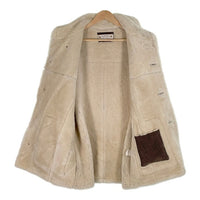 NEIGHBORHOOD ネイバーフッド 15AW KENNY M-JKT ショールカラー ムートンジャケット ブラウン レザー 152SZNH-JKM05 Size XL 福生店