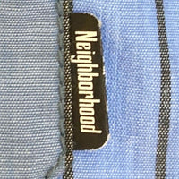 NEIGHBORHOOD ネイバーフッド ストライプ 半袖シャツ ブルー sizeM 瑞穂店