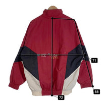 doublet ダブレット BREAK UP EMBROIDERY TRACK JACKET ナイロン トラックジャケット レッド ブラック ホワイト Size - 福生店