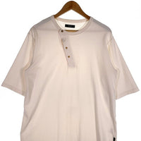 glamb グラム Slash henley neck CS スラッシュヘンリーネック カットソー 半袖 ホワイト GB0221/CS11 Size M 福生店