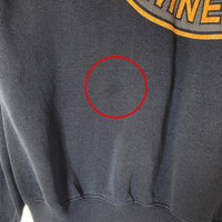SOFFE ソフィ USMC アメリカ海兵隊 USA製 スウェットトレーナー ブラック sizeL 瑞穂店