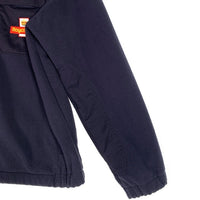 Royal Mail ロイヤルメール RMF1 LONG SLEEVE FLEECE 切替 ジップアップフリースジャケット ネイビー ブラック Size L 福生店