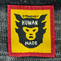 HUMAN MADE ヒューマンメイド イーグルロゴ デカロゴTシャツ ブラック sizeS 瑞穂店