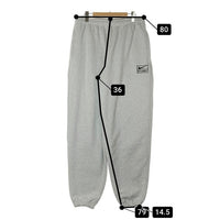 NIKE ナイキ×Stussy ステューシー FN5231-050 23AW Fleece Pant フリーススウェットパンツ グレー sizeM 瑞穂店