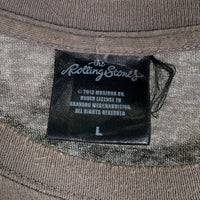 the Rolling Stones ザ ローリングストーンズ 2013 半袖 Tシャツ チャコール Size L 福生店