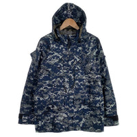 00's U.S.NAVY 米海軍 GORE-TEX WORKING PARKA ゴアテックス ミリタリージャケット パーカ デジカモ 8415-01-539-9302 Size S-XS 福生店