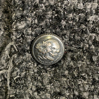 FranCisT MOR.K.S. フランシストモークス ポリエステル ウール 1B テーラードジャケット グレー MO1351RL Size 4 福生店