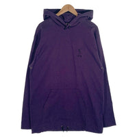 80's STUSSY ステューシー シャドーマン刺繡 プルオーバーコットンパーカー パープル USA製 オールド Size XL 福生店