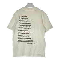 sacai サカイ 18-01784M 18AW THE NEW YORK TIMES Tシャツ ホワイト size1 瑞穂店