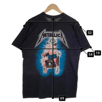 00`s METALLICA メタリカ RIDE THE LIGHTNING 半袖 Tシャツ ブラック FRUIT OF THE LOOMタグ Size L 福生店
