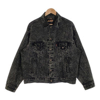 80's Levi's リーバイス 70507-0253 ケミカルウォッシュ ブラックデニムトラッカージャケット USA製 Size L 福生店