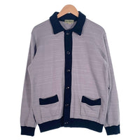 Dry Bones ドライボーンズ スウェット カーディガン グレー ブラック Size L 福生店