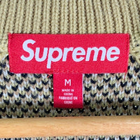 SUPREME シュプリーム 24AW Small Box Polo Sweater スモールボックスロゴ ポロ セーター ニット デザートカモ Size M 福生店
