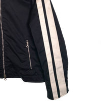 DIESEL ディーゼル J-BECK バイカージャケット ブラック ホワイト A10486 Size 48 福生店