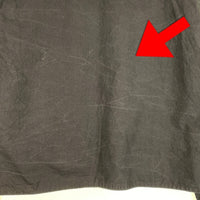 agnes.b homme アニエスベーオム コットン リブブルゾン ジャケット ブラック フランス製 肩パッド Size 2 福生店