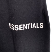 FOG ESSENTIALS エッセンシャルズ ロゴプリント スウェットパンツ ブラック Size M 福生店
