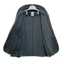 DANTON ダントン 18A-MR-001 ショールカラー フリースジャケット グレー size42 瑞穂店