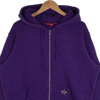 SUPREME シュプリーム 19SS Star Zip Up Sweatshirt スタージップアップスウェットパーカー パープル Size M 福生店