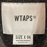 WTAPS ダブルタップス 19AW SWEAT SHIRT POLY DOWNY 02 192ATDT-CSM25 フリースパーカー ブラック sizeXL 瑞穂店