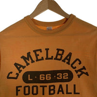 WAREHOUSE ウエアハウス CAMELBACK プリントTシャツ オレンジ Size M 福生店