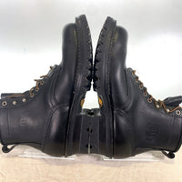 WHITE'S BOOTS ホワイツブーツ Smoke Jumper スモークジャンパー レギュラートゥ レザーブーツ Vibram100 ブラック Size 9 1/2 E (27.5cm) 福生店